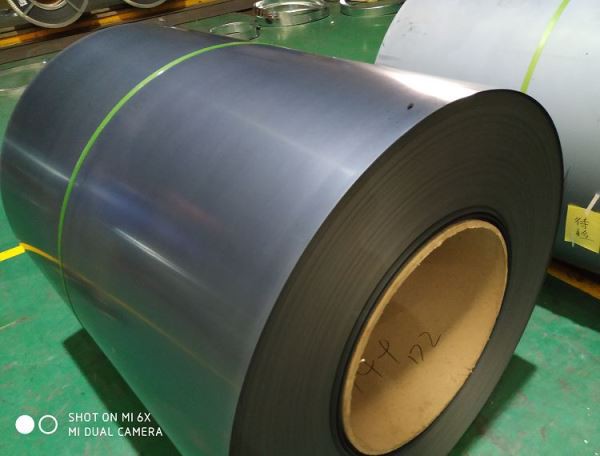 스팽글 아연 도금 강판